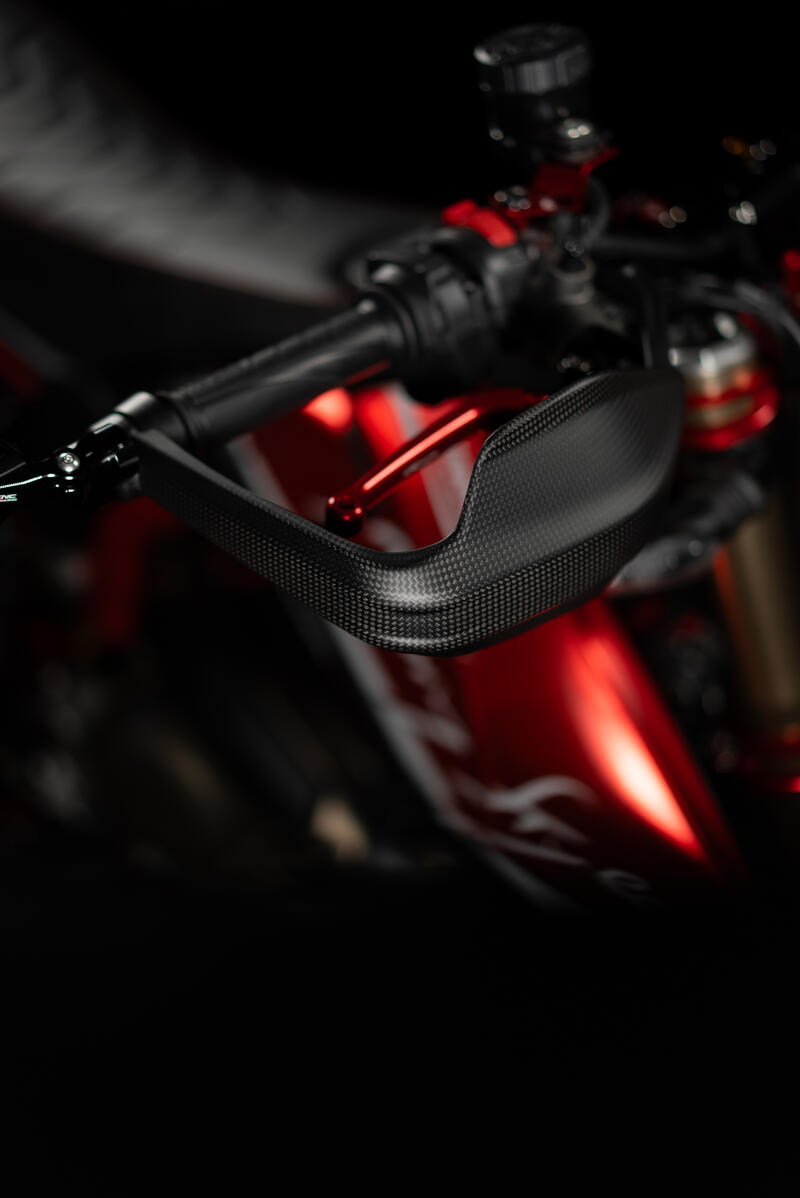 Hand-guards Ducati Hypermotard 698 Mono - Carbon